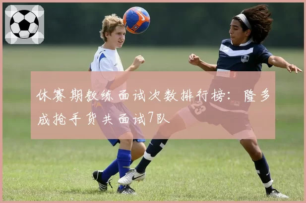 休赛期教练面试次数排行榜:隆多成抢手货共面试7队